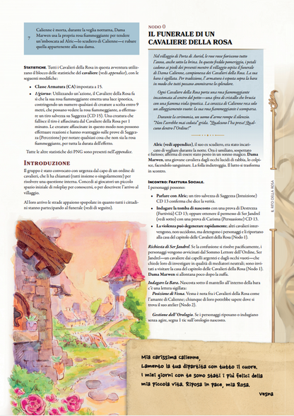 Irydale's Archives 01 - The Rite of the Rose – D&D 5e One-Shot Adventure | Isshobi